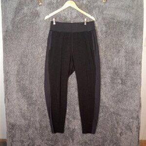 Athleta Black Run With It Pants Running Workout Daily Casual Womens Medium